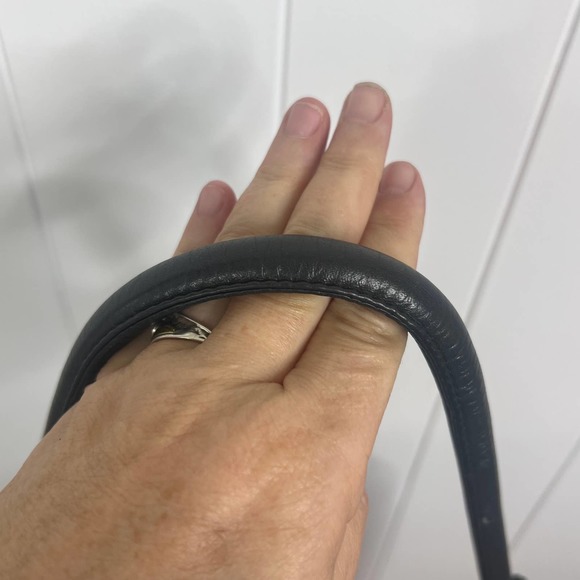 BRIGHTON BAG “Uptown” Fashionista NYC appliqué Leather Bag/Tote - Picture 9 of 13